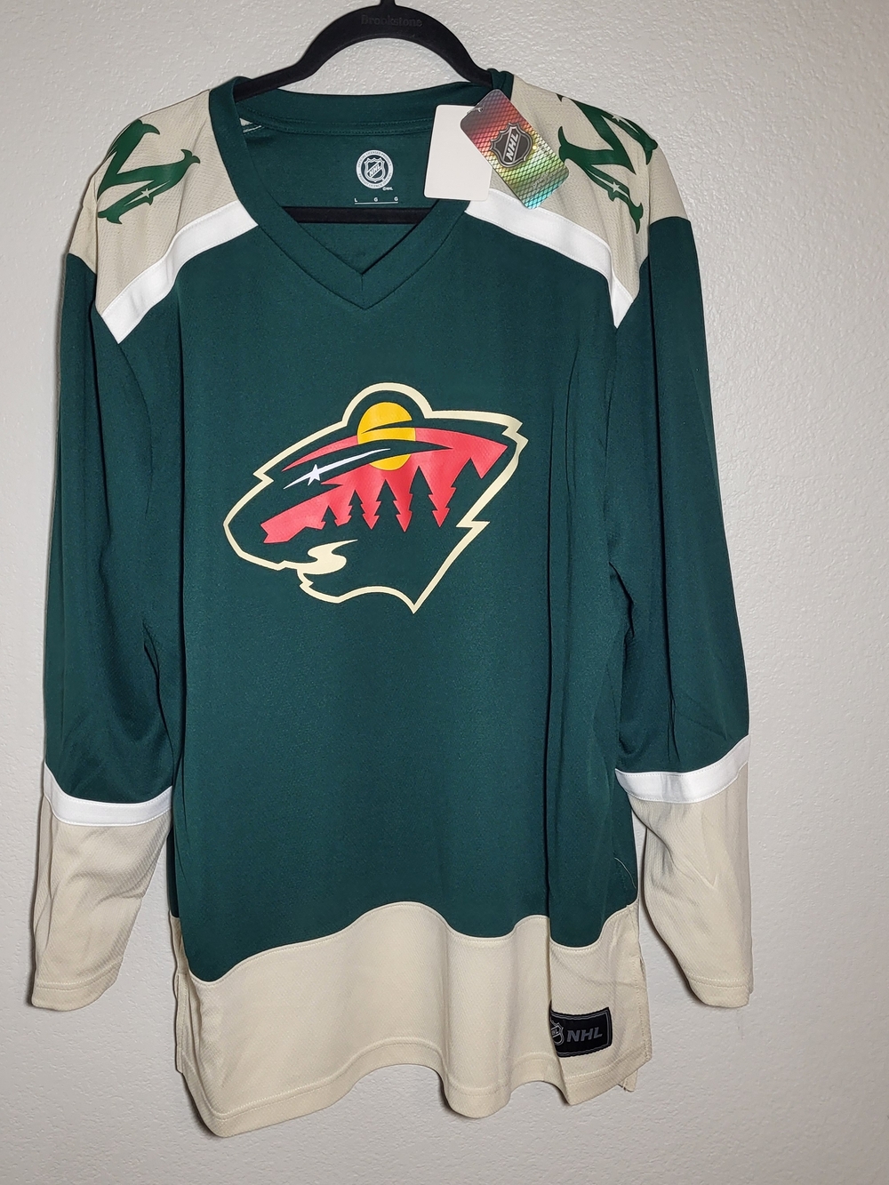 Minnesota Wild KAPRIZOV Jersey NEW Officially Licensed NHL Gear Large
